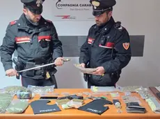 Il materiale sequestrato