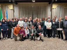 La foto di gruppo dei dipendenti dell'Usl 4 andati in pensione nel 2025