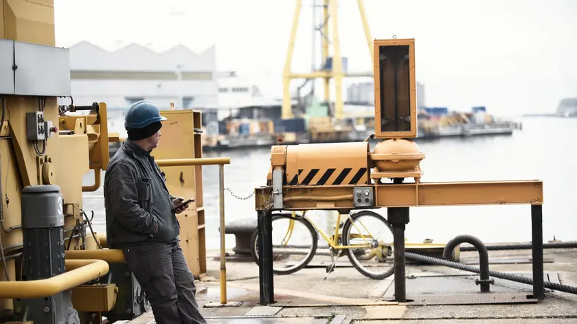 Una veduta dell'area industriale di Porto Marghera
