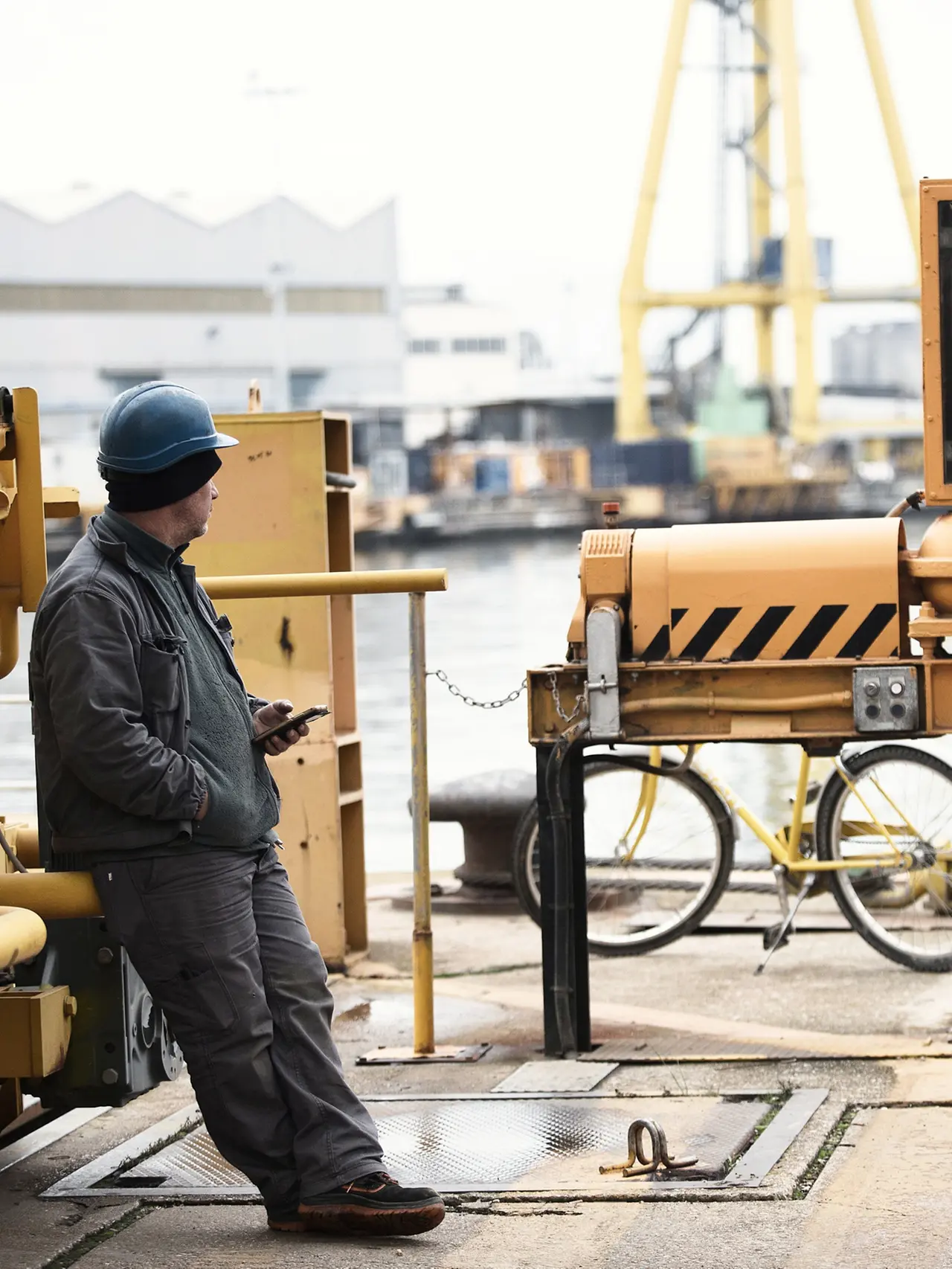 Una veduta dell'area industriale di Porto Marghera