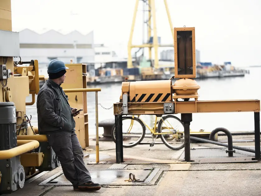 Una veduta dell'area industriale di Porto Marghera
