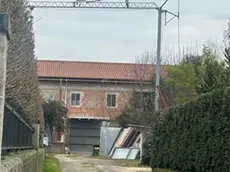 L'edificio dove si è verificato l'incidente sul lavoro