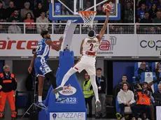 Un momento della partita. Foto Editoriale Report