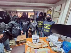 Un frame di un video della maxi operazione che ha portato all'arresto di nove persone accusate di aver finanziato Hamas con denaro raccolto in Italia