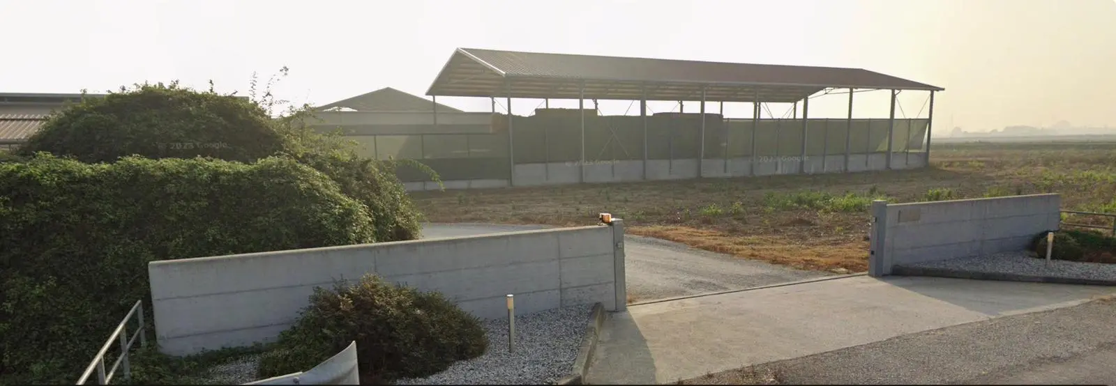 La stalla da dove è scappato il toro