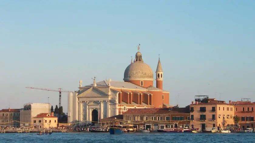 La chiesa del Redentore alla Giudecca con il suo campanile