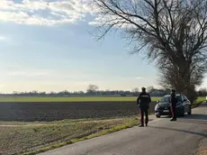 I carabinieri sul luogo del delitto di Sergiu Tarna, 25 anni