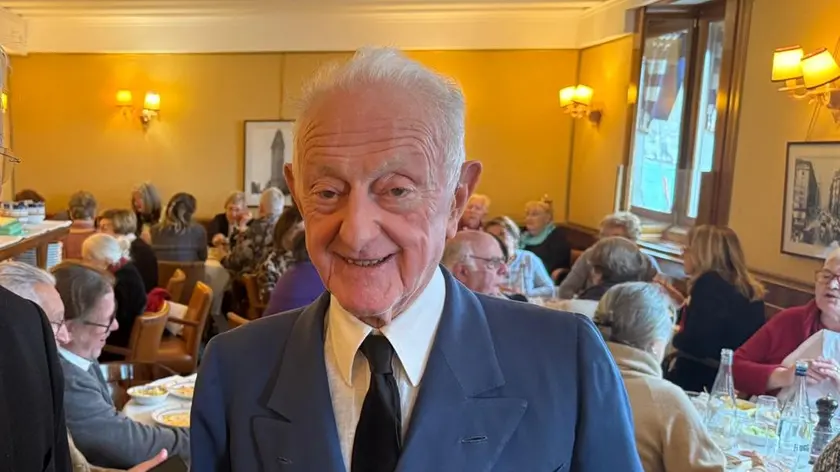 Arrigo Cipriani, 93 anni, imprenditore e scrittore, proprietario dell’Harry’s bar di Venezia