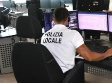 La control room della polizia locale al Tronchetto