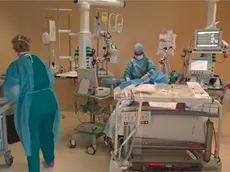 Il reparto di Rianimazione dell'ospedale dell'Angelo a Mestre