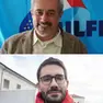 Da sinistra in senso orario il dottor Vittorio Selle, Francesco Menegazzi (UilFpl) e Daniele Giordano (Cgil)