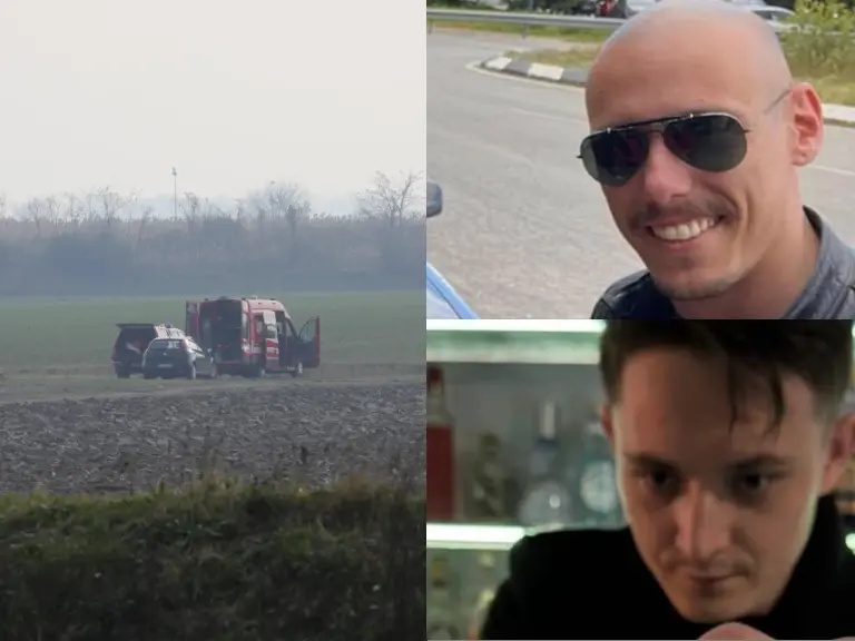 L’area di Malcontenta dove è stato rinvenuto il corpo, in alto a destra Riccardo Salvagno e in basso Sergiu Tarna