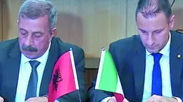 La firma della commessa Danieli per l'acciaieria in Albania