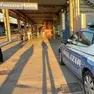 La polizia in stazione a Mestre