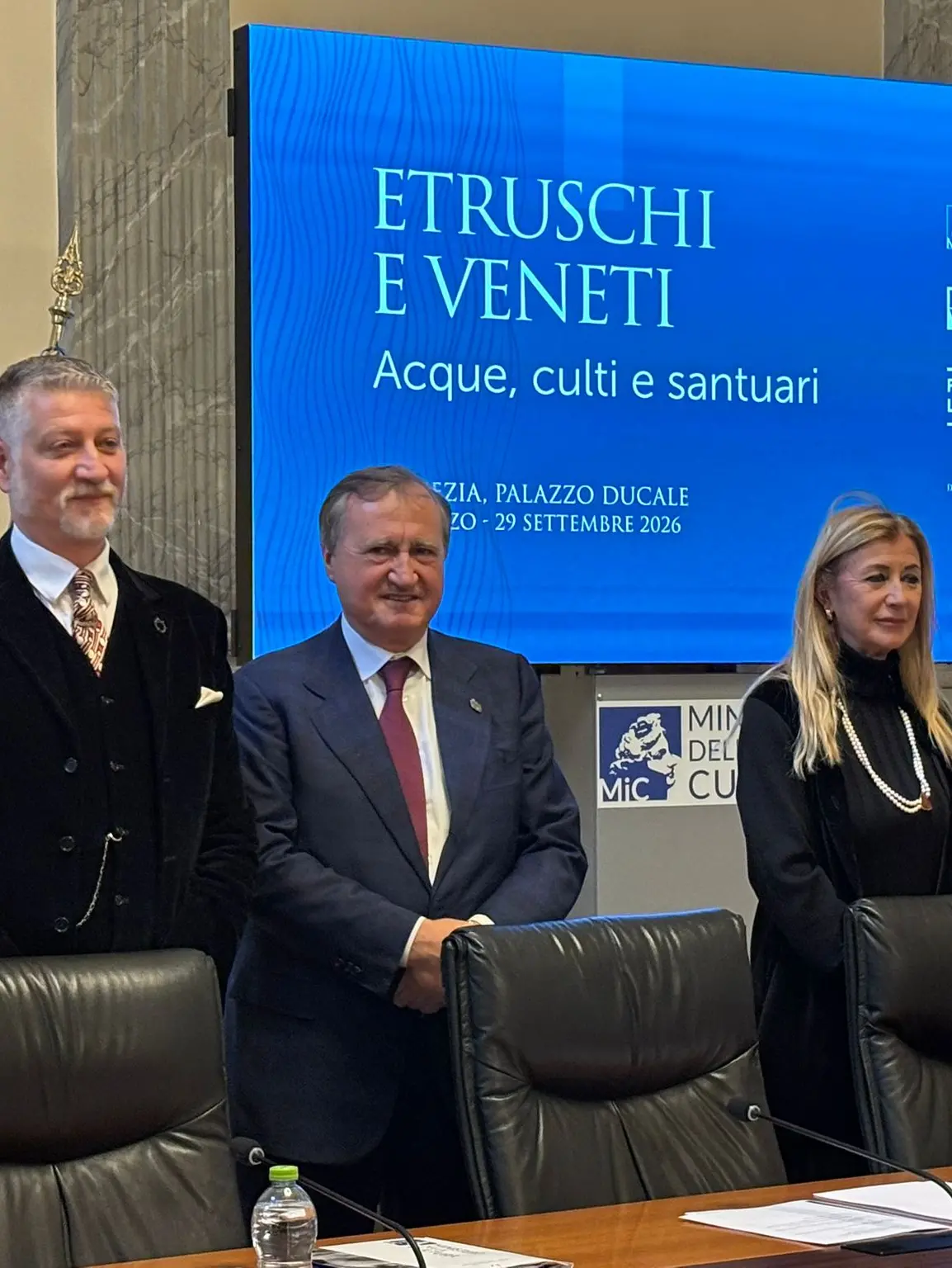 La presentazione a Roma con il ministro e il sindaco di Venezia