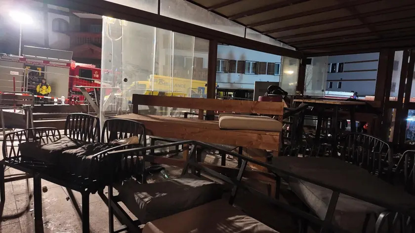 L'interno del locale Le Constellation a Crans Montana, teatro della tragedia