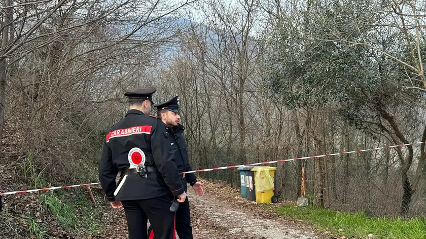 Il luogo del ritrovamento. Foto Piran