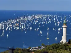 Il golfo durante Barcolana 57 (foto Bruni)