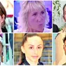 Alcuni tedofori della tappa veneziana: dall'alto in senso orario Cristina Capotondi, Gloria Rogliani, Ileana Salvador, Andrea Corazza, Daniela Mogurean e Luisella Schiavon