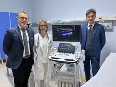 L'ecografo in dotazione alla Medicina di San Donà