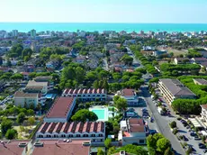 Una veduta di Bibione, dall'alto
