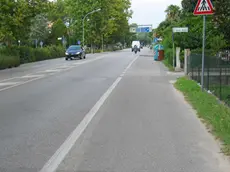Un tratto di via Roma destra a Jesolo