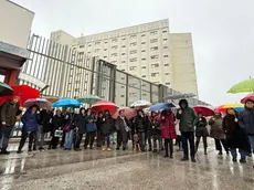 Il sit in andato in scena davanti al carcere di Padova