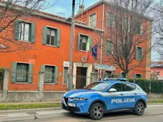 L'intervento della polizia di Mestre