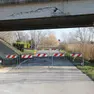 I lavori sul ponte della SR 43