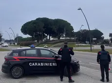 Un intervento dei carabinieri