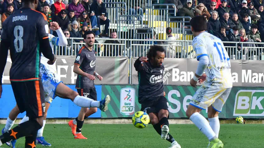 Interpress\M.Tagliapietra Venezia 31.01.2026.- Calcio Serie B. Venezia\Carrarese. 1 gol Venezia, Busio.