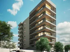 Il rendering dell'edificio Luxe 7