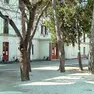 Il cortile della scuola dell’infanzia Gabelli del Lido