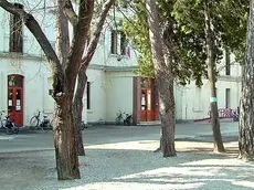 Il cortile della scuola dell’infanzia Gabelli del Lido