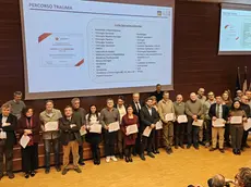 Il gruppo di lavoro che ha conseguito la certificazione