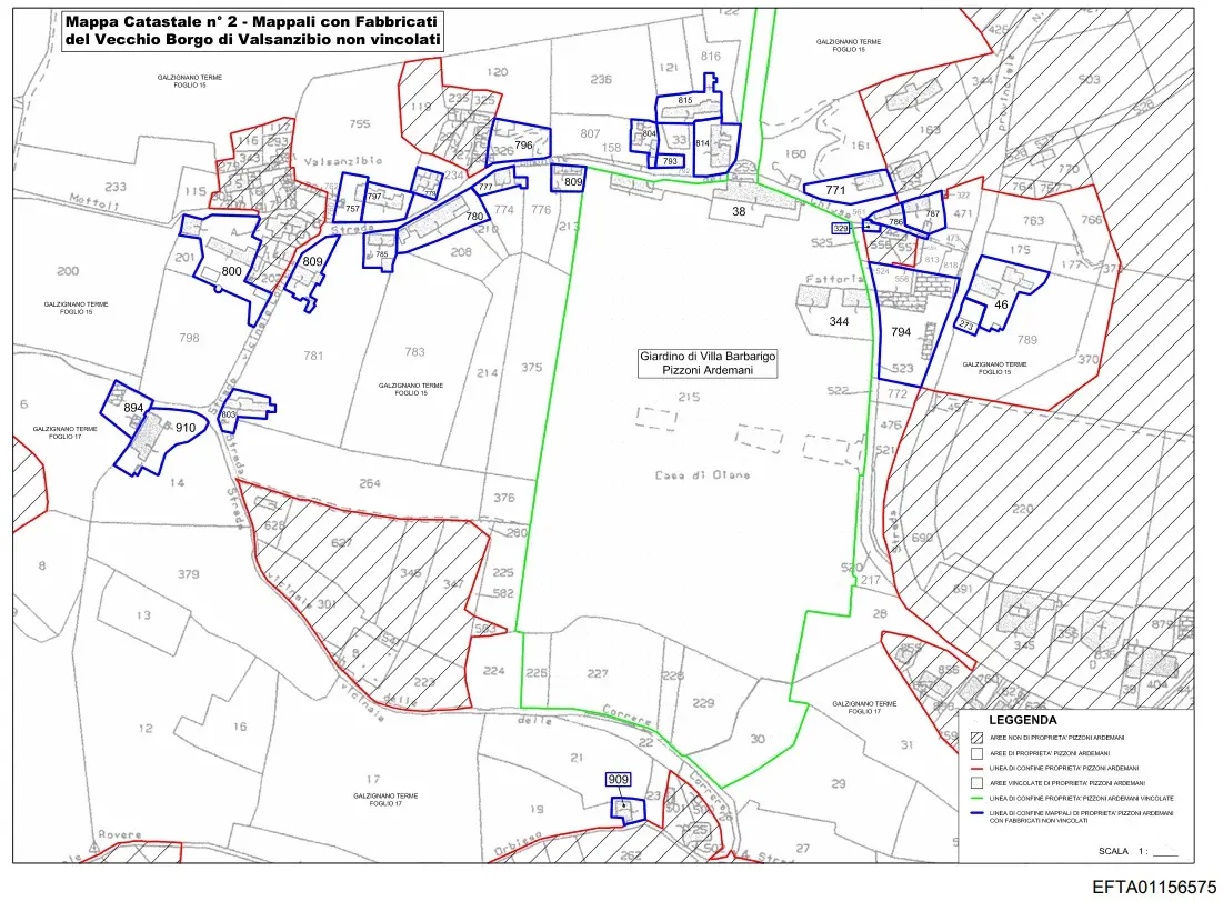 Il mappale girato dall'agenzia immobiliare all'intermediario di Epstein