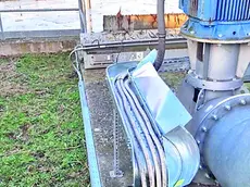 I danni all'impianto di Cona