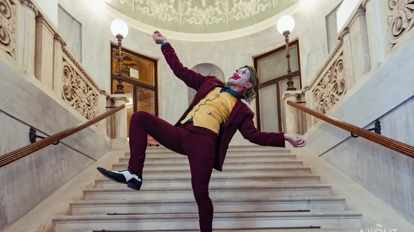 Un figurante durante un evento al Pedrocchi