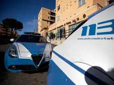 L'intervento della Polizia