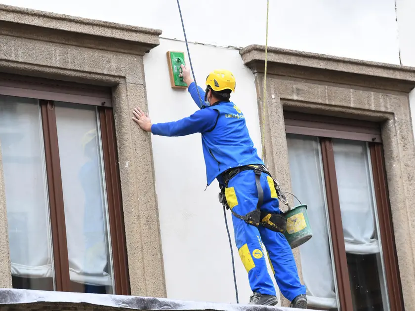 Un intervento finanziato con il Bonus Facciate