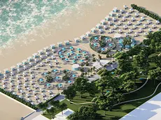 Il rendering del futuro Lido di Fido