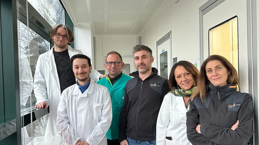 Lo staff della Banca dei tessuti di Treviso