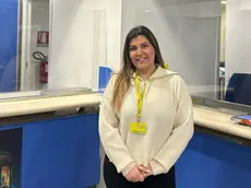 Francesca Nocerino lavora nell'ufficio postale di Favaro