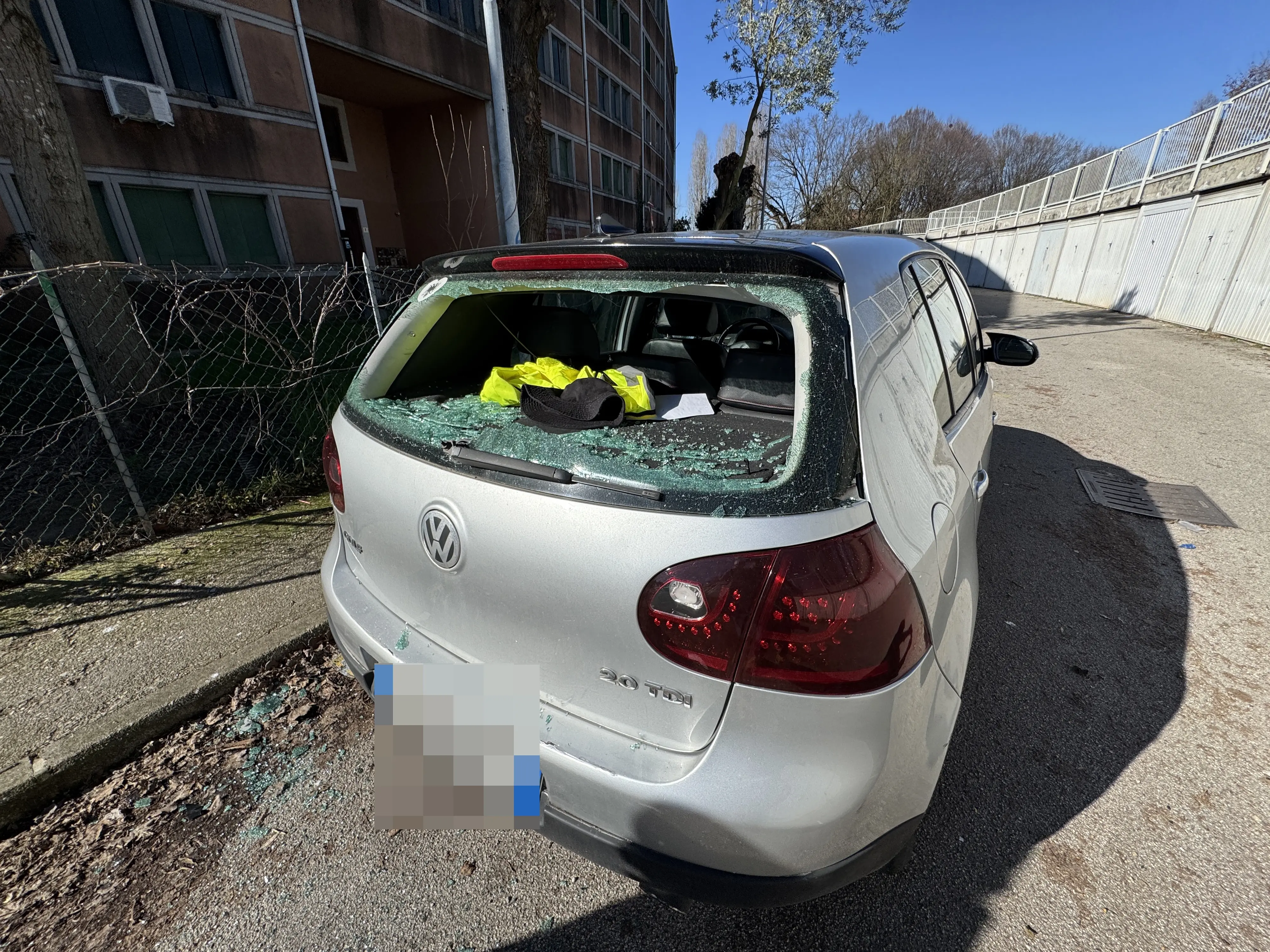 Incendio Via Vittorino Da Feltre