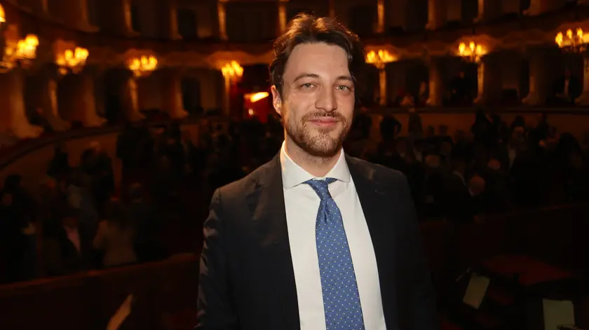 Il governatore del Veneto Alberto Stefani