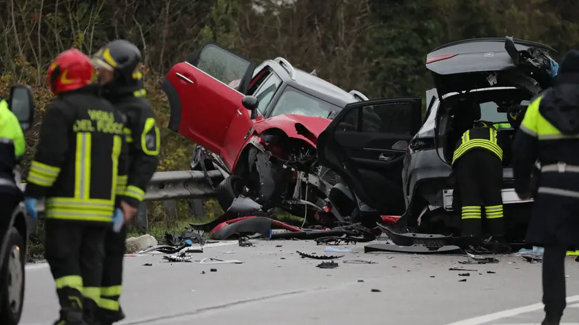 La scena impressionante dell'incidente sulla Triestina a Ca' Noghera