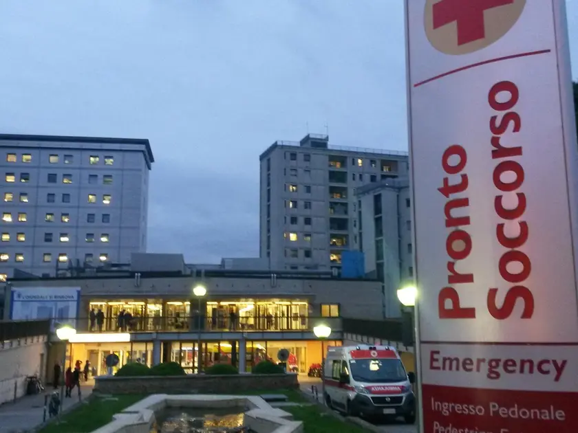 La bimba ricoverata nel reparto malattie infettive dell'ospedale di Padova