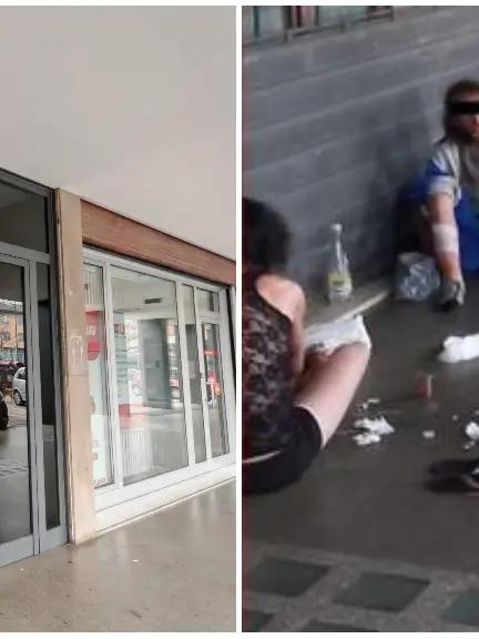 Il condominio Bandiera di Mestre, com'è oggi e com'era prima