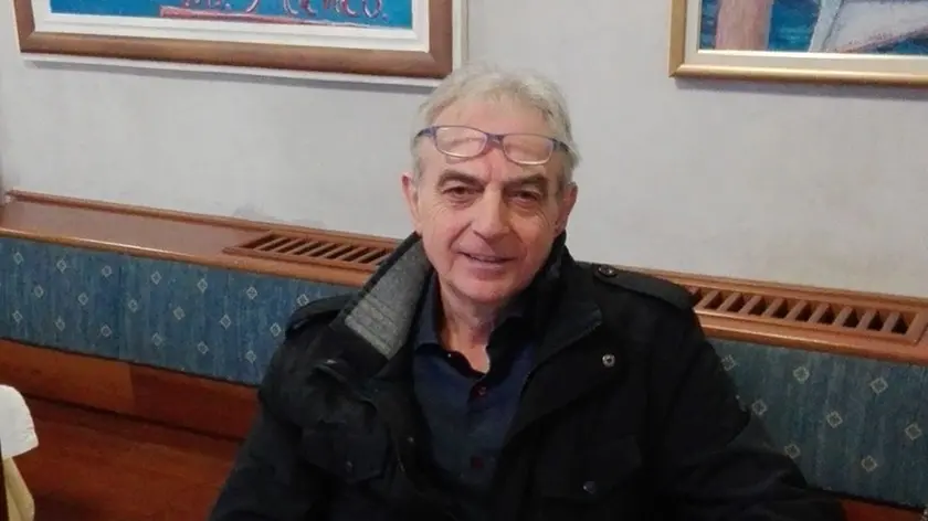 L'albergatore Bruno Zordan di Caorle