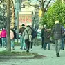 Tensione anche in via Cici, dove sono stati segnalati movimenti di persone sospette FOTO pòrcile